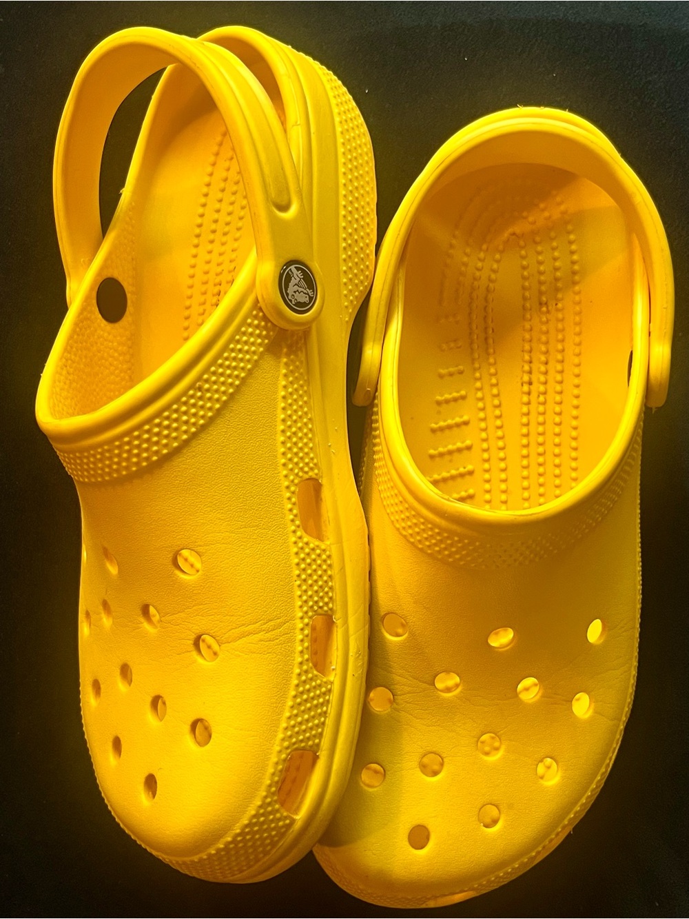 Yellow Crocs
